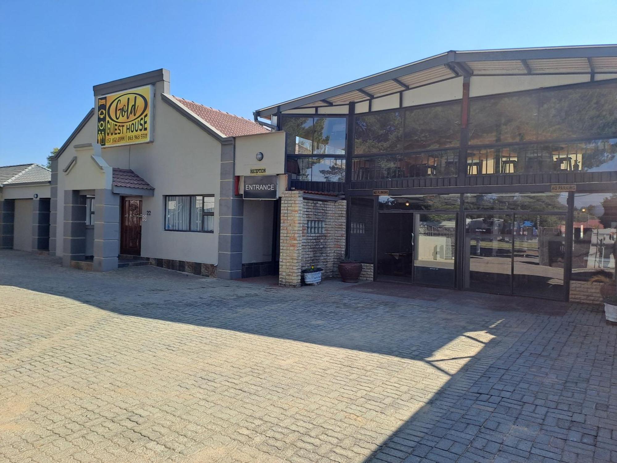 Gold Guest & Conference Bed & Breakfast Welkom Bagian luar foto